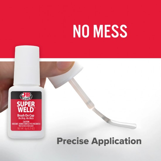 Κόλλα Στιγμής SuperWeld™ Brush-On Instant Adhesive – 6gr Διάφανο 